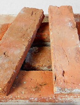 Ziegelriemchen Fliesen Terracotta Landhaus alte Mauersteine Altstadt Feldbrand echte alte gebraucht - Halle (Saale)