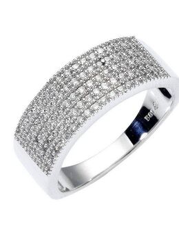 Diamonds by Ellen K. Fingerring 585 Gold mit 85x Diamant zus. 0,25ct.