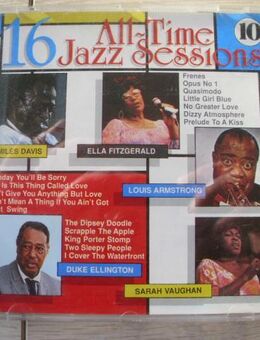 16 All-Time Jazz Sessions Vol. 10 CD Jazz Compilation 3,- - Flensburg