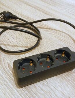 Mehrfachsteckdose 3 Fach ohne Schalter, Steckerleiste 1,3m - Bochum Werne