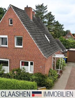 Gepflegtes Zuhause mit Garten und Doppelgarage - Dornum