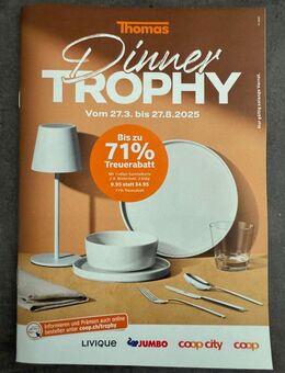 6 (12) Sammelkarten Thomas Dinner Trophy von Coop - Lottstetten