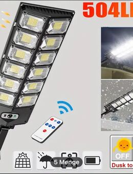 Solarlampe LED Außenbeleuchtung neu für Garage , Terrasse , Garten - Mönchengladbach Zentrum