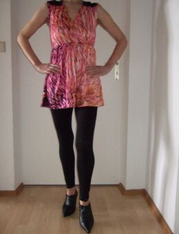 Longshirt Tunika Glitzerverzierung Gr. 36 neu - Dresden