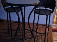 Hoher runder Tisch für Bar/Balkon/Garten (Länge x Breite x Höhe) (0,53 m x 0,53 m x 0,98 m) - Hennef (Sieg) Zentrum