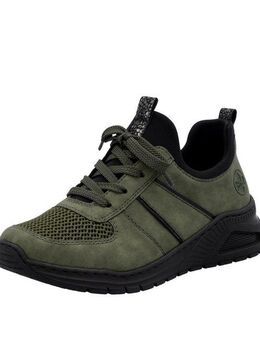 Rieker Slip-On Sneaker Schlupfschuh, Halbschuh, Freizeitsneaker, weiche MemoSoft-Innensohle