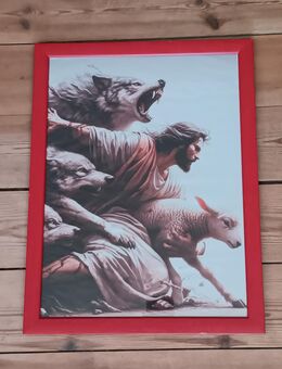 Sehr schönes Leinwandbild 40x30 cm - Flensburg