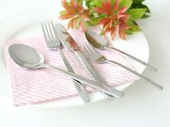 Mulex Besteck-Set New Jersey (60-tlg), 12 Personen, Edelstahl 18/0, teilsatiniert