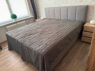 Boxspringbett 1,8x2,0 Anthrazit - Norden