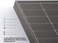 Solaranlage JA Hochleistungssolarmodul 445Wp Bifazial transparent - Tessin Zentrum