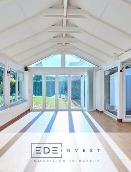 Doppelhaushälfte mit Einfamilienhaus Gefühl in Gräfelfing mit Wintergarten, Swimming Pool, Sauna uvm - Gräfelfing