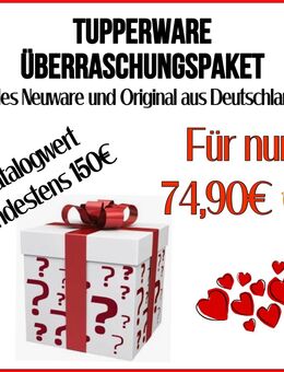 Tupperware Überraschungspaket Katalogwert 150,00 Euro Für Nur 74,90 Euro NEU & OVP - Bexbach Zentrum