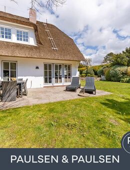 Luxuriöses Keitumer Hideaway mit großem Garten - Sylt