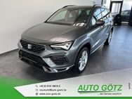 Seat Ateca, FR 5-Jah Vorb VZE Digi elektr Heckkl BlindSpot vo hi LichtAssist SpurAssist Connect Sunset 4xEFH Ladeboden beheiz Frontscheibe Armlehne Metallic, Jahr 2022 - Beilngries