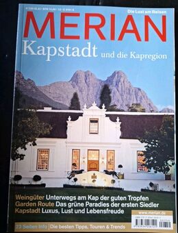 Merian Kapstadt Kapregion Südafrika Merian-Hefte Reisemagazin Reiseführer Heft - Essen