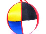 Kugel - Fastnacht / Fasching / Karneval - Stoffüberzug - bunt - Durchmesser: 8cm - Biebesheim (Rhein)