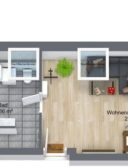 Neubau - hochwertige Dachgeschosswohnung zu verkaufen! - Mertingen