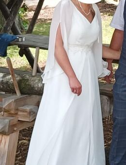 Elegantes Brautkleid, Hochzeitskleid, Gr. 44 - Gräfenroda