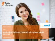 Marketing Referent (m/w/d) mit Schwerpunkt Vertrieb - Emsdetten