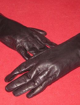 Lederhandschuhe schwarz Gr. 7 - Worms