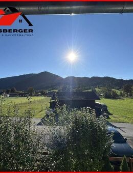 4-Zimmer-Wohnung mit herrlichem Ausblick - Unterammergau