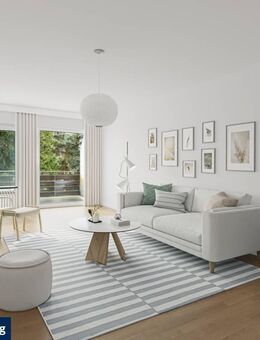 Drei Zimmer und zwei Balkone in Rosellerheide - Neuss