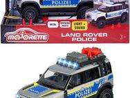 majORETTE Spielzeug-Polizei Land Rover Police, mit Licht und Sound