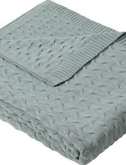 Wolldecke Strickdecke Somero, IBENA, Strickmuster, Kuscheldecke