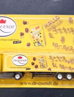 LKW Modell Auto Dr. Quendt Dresdener Backspezialitäten Truck neu Ovp 1:87 - Essen