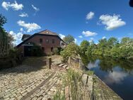 Liebevoll frisch renoviertes Müllerhaus an schiffbaren Stadtkanal in der schönen Seehafenstadt Emden gelegen. Im Alleinauftrag zu verkaufen! - Emden
