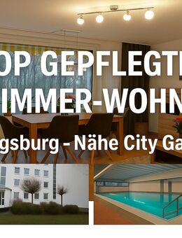 Top Angebot: 4-Zimmer Wohnung—Zentral, Citygalerie in der Nähe - Augsburg