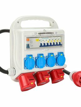 #SALE# Stromverteiler Baustromverteiler Stromverteiler CEE Adapter Starkstrom Verteiler Elektro Baustrom - Wuppertal