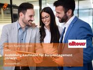 Ausbildung Kaufmann für Büromanagement (m/w/d) - Düsseldorf