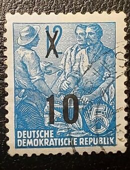 3 Briefmarken DDR, gestempelt, von 1954 - Leverkusen