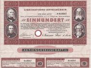 I.G. Farben Industrie Liquidators-Anteilschein 1953 - Bremen