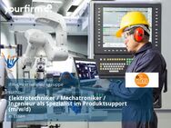 Elektrotechniker / Mechatroniker / Ingenieur als Spezialist im Produktsupport (m/w/d) - Essen