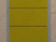 ✨ NEU 10 Ordner Rückenschild Etikett selbstklebend kurz gelb breit - Ettlingen