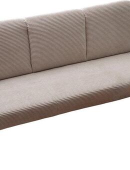 exxpo - sofa fashion Polsterbank Intenso, Sitzbank, Breite 162 cm, wahlweise in Leder oder Textil, hohe Bodenfreiheit, frei im Raum stellbar, hoher Sitzkomfort
