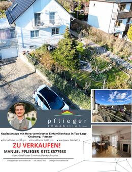 Kapitalanlage mit Herz: Vermietetes Einfamilienhaus in Top-Lage - Passau