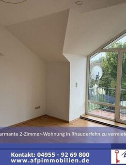 ***Charmante 2-Zimmer-Wohnung in Rhauderfehn zu vermieten*** - Rhauderfehn