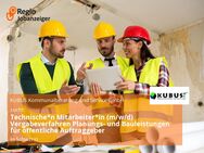 Technische*n Mitarbeiter*in (m/w/d) Vergabeverfahren Planungs- und Bauleistungen für öffentliche Auftraggeber - Schwerin