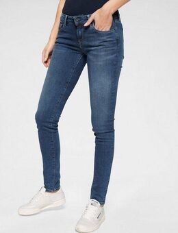 Pepe Jeans Skinny-fit-Jeans SOHO im 5-Pocket-Stil mit 1-Knopf Bund und Stretch-Anteil