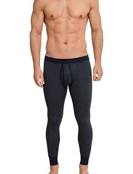 Schiesser Lange Unterhose Feinripp Melange mit Softbund