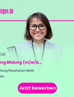 Leitung Bildung (m/w/d - Berlin
