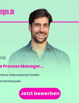 Sales Process Manager (m/w/d) - Zusmarshausen