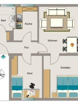 Bezugsfertige Wohnung - Einfach Möbel rein und Füße hoch! - Bottrop