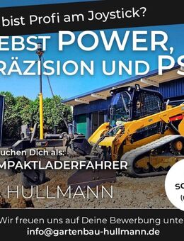 Kompaktladerfahrer (m/w/d) gesucht, ab sofort! - Gelsenkirchen