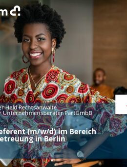 Personalreferent (m/w/d) im Bereich Personalbetreuung in Berlin - Berlin