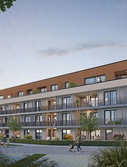Hier werden Sie es hier Lieben: Moderne 2-Zimmer-Neubauwohnung am CARRÉ AM MARKT in Linkenheim-Hoch.: - Linkenheim-Hochstetten