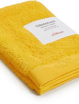 s.Oliver Gästehandtuch s.Oliver, Premium Qualität, 600 gr/m², auch als Sets erhältlich, Walkfrottier (1-St), große Farbauswahl, auch als Duschtuch, Waschhandschuh, Handtuch